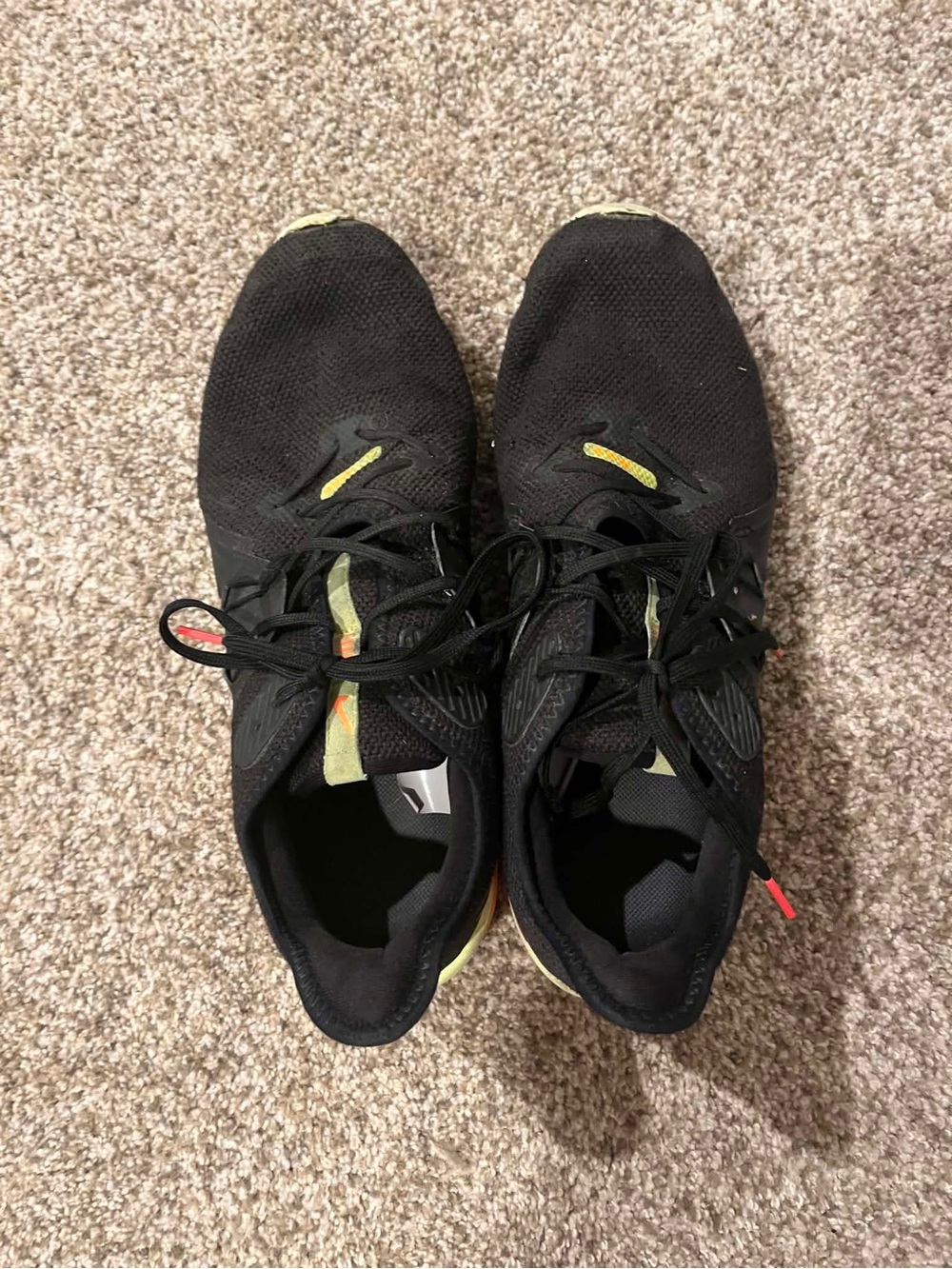 Nike Air Max Sequent 3 Black Orange Volt | Size: 11.5